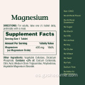 Suplemento de magnesio de alta calidad para la salud del músculo óseo